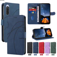 For Sony Xperia 10 V 1V 5G 2023 Protective Book Case Magnet Wallet Slim Phone Funda Xperia 1 V 5 IV 10V 5iv 1iv 10iv Flip Cover