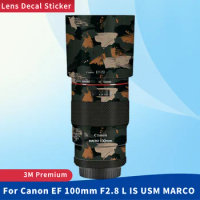 For Canon EF 100mm F2.8 L IS USM MARCO Camera Lens Skin Anti-Scratch Protective Film Body Protector Sticker EF100 2.8 F/2.8