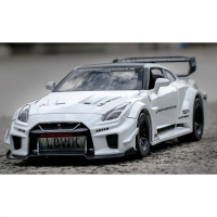 WITH BOX Nissan Skyline Ares GTR R35 CSR2 Scale 1:32 Skyline Ares Nissan GTR CSR2 Alloy Sports Car M