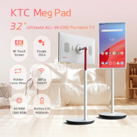 [Ready Stock] KTC MegPad 32\ 4K UHD Smart Portable TV Touch Screen Google EDLA Certified TV Built-in