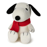 【BON TON TOYS】Snoopy史努比填充玩偶-圍巾狗 17cm(玩偶、娃娃、公仔)