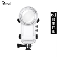 {可刷卡 打統編}【順豐包郵】 Insta360 X4/X3/ONE X2相機防水殼全隱形50米潛水殼