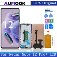 Original For Xiaomi Redmi Note 12 Pro+ LCD 22101316UCP Display 22101316UG Screen Digitizer Assembly For Redmi Note 12 Pro+ LCD