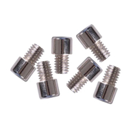 ปุ่มรับชั้น (เหล็ก) M6 รุ่น SS-51 ขนาด M6 x 8 มม. (แพ็ก 20 ชิ้น) สีนิกเกิ้ล