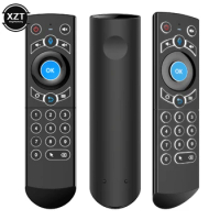 G21 PRO Voice Remote Control Backlight 2.4G Wireless Keyboard Air Mouse with IR Learning Gyros for Android TV Box H96 MAX X3 Pro