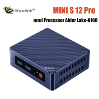 Beelink MINIS 12 Pro Intel Alder Lake N100/N95 MINI PC Windows 11 16GB DDR4 500GB M.2 PCIe SSD Wifi6 BT5.2 Gamer Computer