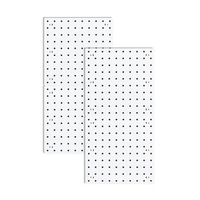 Pegboards, Pegboard Wall Organizer Panels, Peg Boards, For Wall, Craft Room, Kitchen, Garage, Living Room, Bathroom(4Pcs)