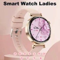 Women Ladies Present Gift 2024 Smart Watch Ladies Amoled Screen Heart Rate Sleep Monitor Waterproof SmartWatch for Android Ios
