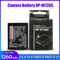 NP-W126S W126S 7.2V 1260mAh Camera Battery For Fujifilm Fuji X-H1 X-PRO3 X-PRO2 X-T3 X-T2 X-T30 X-T20 X-T200 X-E3 X-E2 X-A5 X-A3