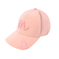 【Munsingwear】企鵝牌 女款粉色時尚立體LOGO毛巾刺繡球帽 MLSL0103