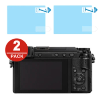 2x LCD Screen Protector Protection for Panasonic GH6 GH5II GH5s GH4 GX9 GX8 GX7 Mark III G9 G8 GX85 GX80 G85 G80 GF9 GF8 GX800
