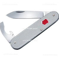 2024NEW Swiss army knife 0.2300.26 aluminum face feather weight boxer 84mm sergeant knife portable genuine Swiss knife