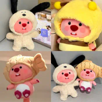 Miniso Loopy Original Anime Cartoon Plush Toy Little Beaver Rock Animal Serie Kawaii Cute Plush Doll Pretend Toys Kids Gift