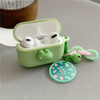 Cartonn Cute 3D Frogs Earphone Case for Apple Airpods Pro2 Case for Airpods 3 3rd Generation AirPod 2 1 Case