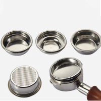 51/53/58mm Stainless Steel Coffee Filter Basket For Machine Delonghi Breville CafeDripper Portafilter Coffee Maker Strainer