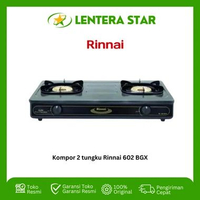 Rinnai Kompor Gas 2 Tungku RI 602 BGX RI602BGX