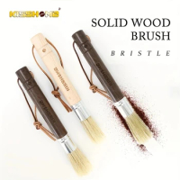 Coffee Brush Natural Bristle Dusting Grinder Brush Espresso Machine Cleaning Tools Home Kitchen Cleaner Barista Accessories