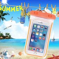 Waterproof Swimming Mobile Phone Cases Pouch Cover Touch Screen For ZTE Blade V8 Mini,Leagoo M8 Pro,ZOPO Lion Heart,Color S5.5
