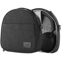 Geekria Headphone Pouch Compatible with Sony WH-1000XM5, WH1000XM4, XB910N, CH710N, CH520 Case, Protective Travel Carrying Bag