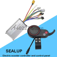36/48V Electric Scooter Intelligent Brushless Hall Controller SEALUP Accelerator Power Switch LCD Instrument Panel for Kugoo M4