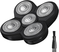 3 Pack Head Shaver Replacement Blades 5 - Blade Shaver Replacement Heads for Bald Men Freedom Shavin