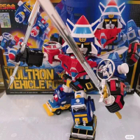 In Stock Action Toys Es Metal Beast King Golion Es-26 Es-Gokin Series Voltron Vehicle Force Action Figure Robot Model Toys