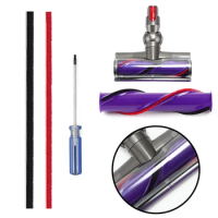 2pcs Plush Strips For Dyson V11 - V15 Vacuum Cleaner Rolling Brush Strips