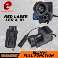 Element Airsoft Tactical Light IR Laser Red Laser LLM01 Airsoft Flashlight Hunting Lamp Gun Weapon Light EX214