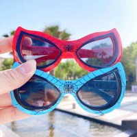 NEW Disney Spiderman Sunglasses Plastic Action Toys Figure Anime Spider Cartoon Fashion Sunglasses Cute Gifts For kids toys