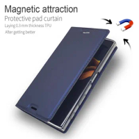 Leather Flip Wallet Case For Sony Xperia XZ3 2 Z5 Compact XZ Premium Xperia 10 XA XA1 Plus XA2 Ultra L2 L4 Magnetic Stand Cover