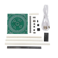 Bộ luyện hàn LQFP64, mạch đèn báo dòng điện (Flow Light), bo mạch chủ PCB, giao diện Type‑C 5 V, bộ 
