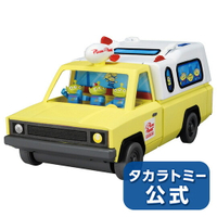 小禮堂 迪士尼 玩具總動員 比薩店公仔餐車玩具組《黃藍》扮家家酒.兒童玩具