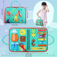 Explosive Models Busy Bag Montessori Toys Baby Busy Bag for Young Children Early Educational Toys Mo
