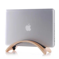 Wooden Vertical Stand for Apple Macbook 2024 M3 M2 Air m2 m1 14 16inch pro13 inch Holder Base Bracket Desktop Laptop Dock