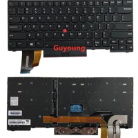 US backlight Keyboard For Lenovo ThinkPad E480 E490 L380 L390 L480 L490 T480S T490 T495 P43S 01YP280 01YP360 01YP440 01YP520