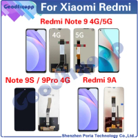 100% Test AAA For Xiaomi Redmi Note 9 Pro 9S 9A 4G 5G LCD Display Touch Screen Digitizer Assembly For Xiaomi Redmi Note 9Pro
