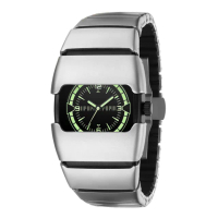 【Benlydesign】Lumin 銀色款 綠色刻度 不鏽鋼錶帶(L700S-M-G)