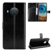Fashion Wallet PU Leather Case Cover For Nokia X100 X10 X20 XR20/G20 G50 C10 C20 Flip Protective Phone Back Shell Card Holders
