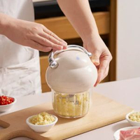 電動搗蒜器絞肉機 多能功小型打肉餡攪拌姜蒜泥料理機