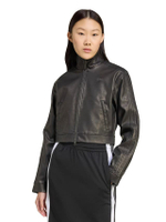 เสื้อแจ็คเก็ตผู้หญิง หนังเทียม Firebird รุ่น JW7291 สี Utility Black