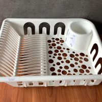 Rak Piring dan Sikat Botol IKEA Stainless Steel Food-Grade Anti Lengket Kualitas Tinggi