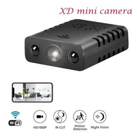 XD Kamera CCTV Indoor Mini WiFi IP Camera IR Detection - Keamanan Rumah, Desain Mini IH Hitam