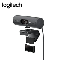 Logitech 羅技 BRIO 500 網路攝影機 石墨灰 1080p原價3590【現省300】