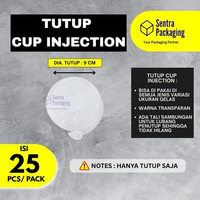 Cup Injection Gelas Tebal Gelas Kopi Gelas Plastik Premium 12oz 380ml 14oz 400ml 16oz 500ml 24oz 700