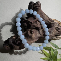Natural Violet Bracelet Summer style wears 7.5mm.