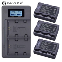 PALO NP-FZ100 NPFZ100 NP FZ100 Battery + LCD Dual USB Charger for Sony NP-FZ100, BC-QZ1, Sony a9, a7R III, a7 III, ILCE-9, A6600