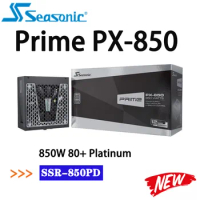 Full Modular Power Supply Seasonic PRIME PX-850 ATX12V SSR-850PD Multi-GPU Technologies Supported 850W Computer Desktop GAMING