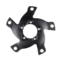 1 Piece E-Bike Mid Motor Chainring Adapter Spider BCD 130MM Black Bicycle Chainring Adapter For Bafang BBSHD G320 Motor