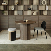 HARV โต๊ะกินข้าว BOLE Dining Table W90xD90xH75 รุ่น T901