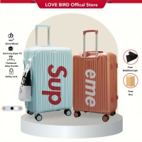 Love bird Koper Kabin 20 inch Bagasi Koper Tas Travel Polo besar anak perempuan kabin 24 inch